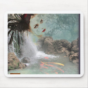 KOI GODDESS MOUSE MAT