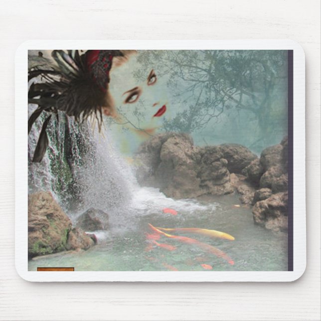 KOI GODDESS MOUSE MAT (Front)