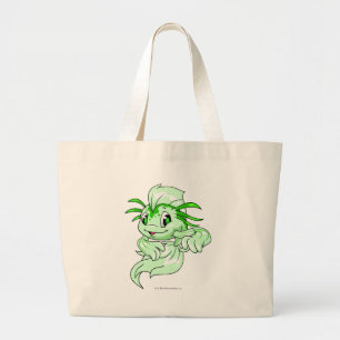 Koi Green Large Tote Bag