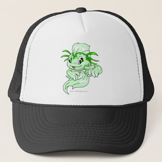 Koi Green Trucker Hat (Front)