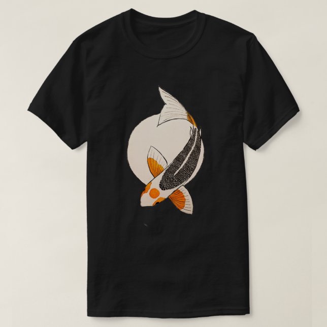 Koi in moonlight Classic TShirt (Design Front)