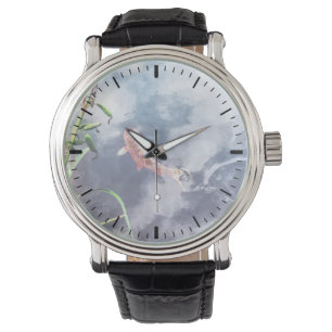 Koi in Swirling Water Watch
