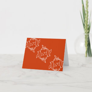 Koi Lines Card