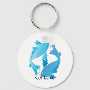 Koi Love Key Ring