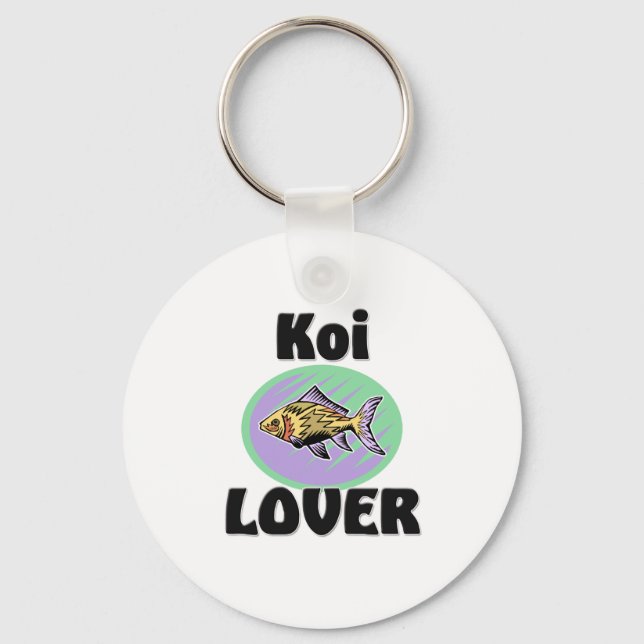 Koi Lover Key Ring (Front)