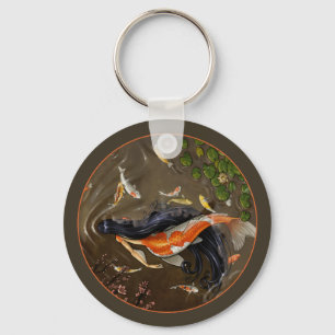 Koi Mermaid Key Chain