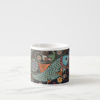 Koi Mosaic Espresso Cup