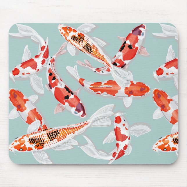 Koi Mouse Mat (Front)