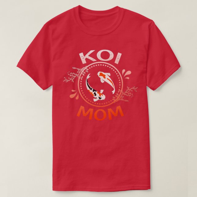 Koi Mum T-Shirt (Design Front)