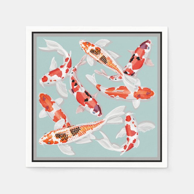 Koi Napkin (Front)