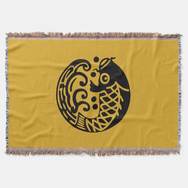 Koi ni Nami Throw Blanket (Front)