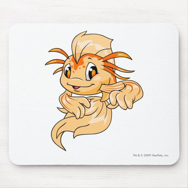 Koi Orange Mouse Mat (Front)
