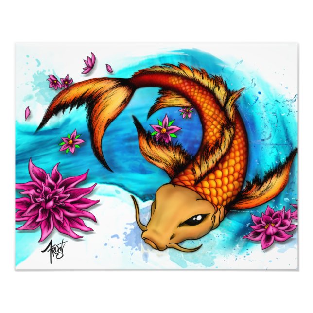 Koi Photo Print (Front)