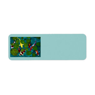KOI POND Address Labels