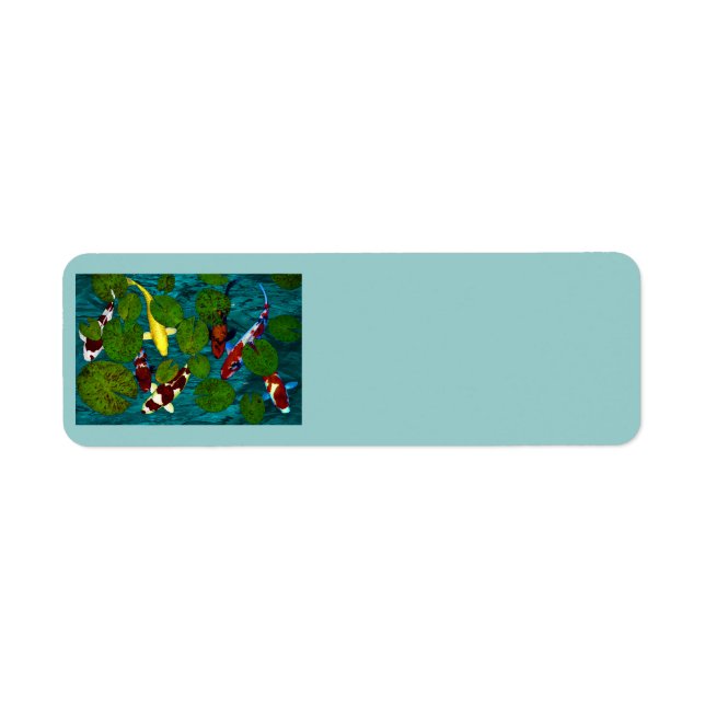 KOI POND Address Labels (Front)