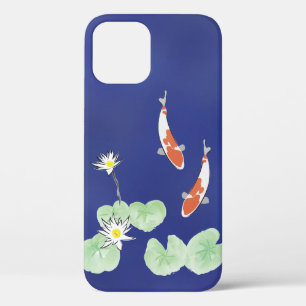 Koi Pond Blue Case-Mate iPhone 12 Case