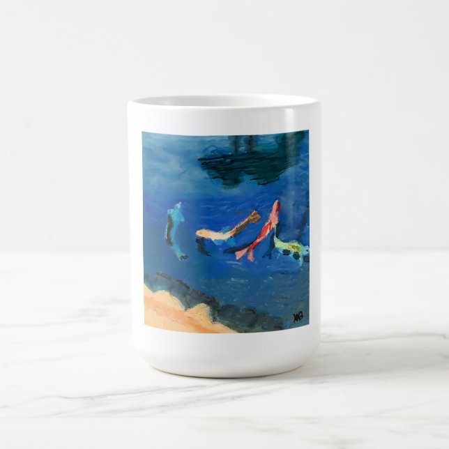Koi Pond Coffee Mug (Center)