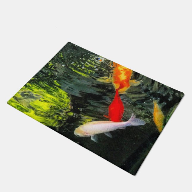 Koi Pond Indoor/Outdoor Floor Mat (Angled)