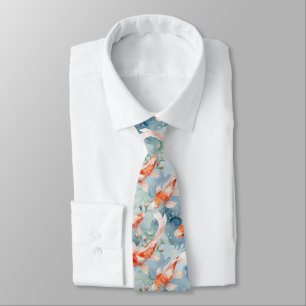 Koi Pond Necktie