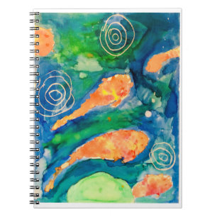 Koi pond notebook