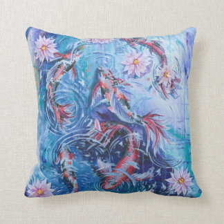 Koi Pond Pillow