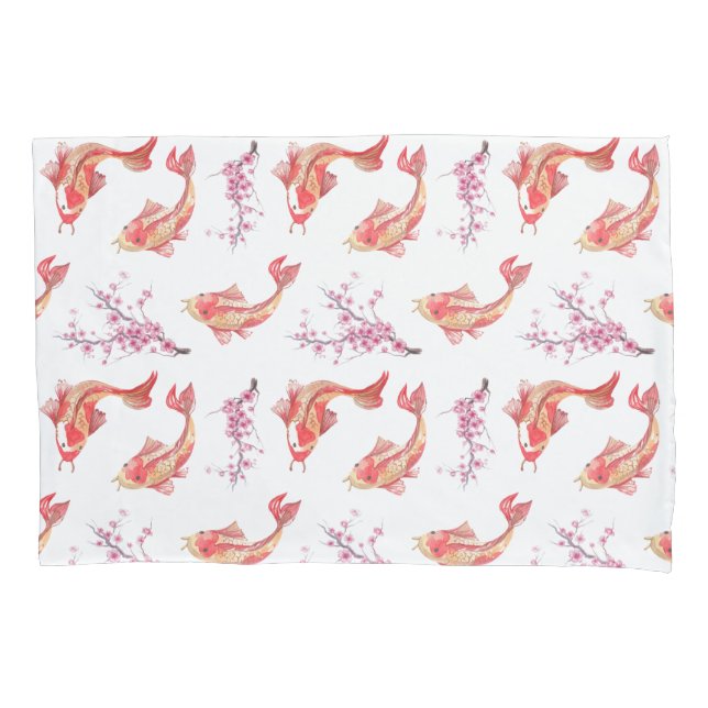 Koi Pond Pillowcase (Front)