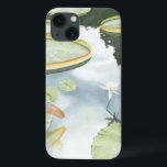 Koi Pond Reflection with Fish and Lilies iPhone 13 Case<br><div class="desc">Catch your reflection in this attractive koi pond. Watch as the fish seem to swim and the lilies float past you thanks to the lifelike rendering by Chariklia Zarris. This would make an amazing gift for a family member or your significant other!</div>