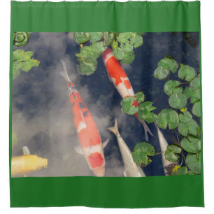 Koi Pond Shower Curtain