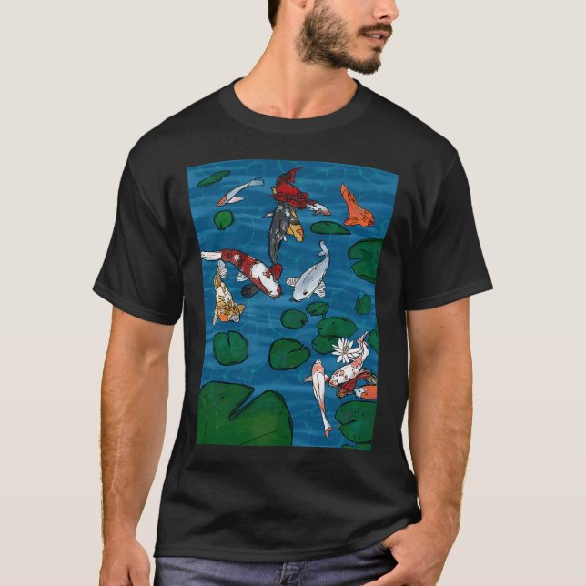 Koi Pond T-Shirt (Front)