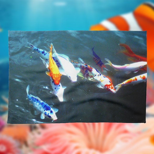 Koi Pond Tea Towel (Creator Uploaded)