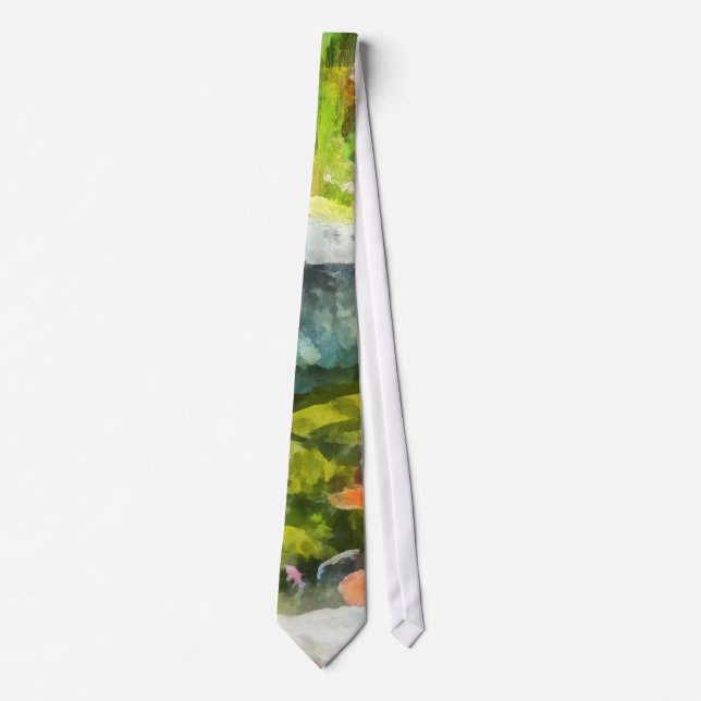 Koi Pond Tie (Front)