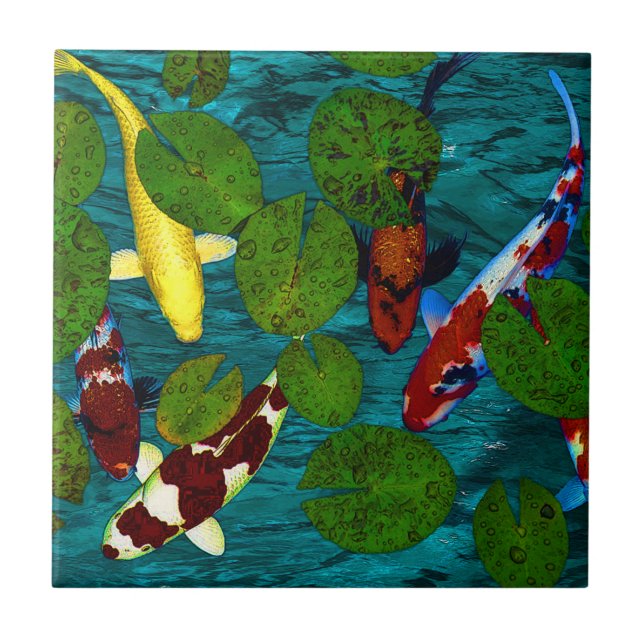 KOI POND Tile (Front)