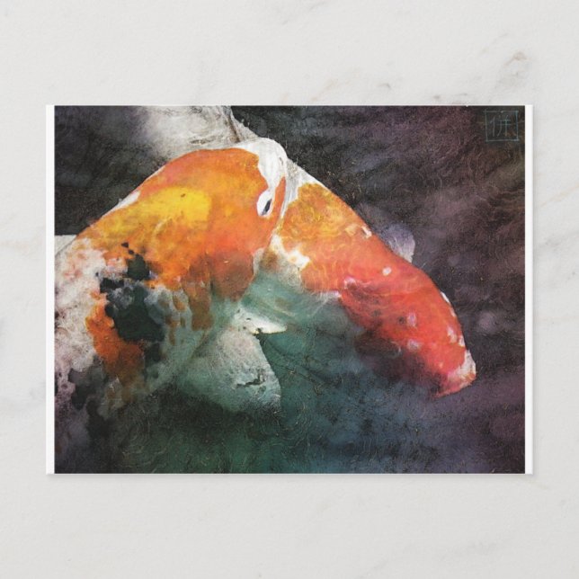 Koi Postcard (Front)