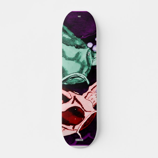 Koi (Psychedelic) Skateboard (Front)