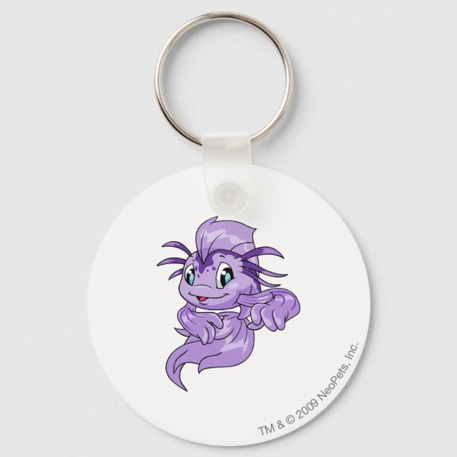 Koi Purple Key Ring (Front)