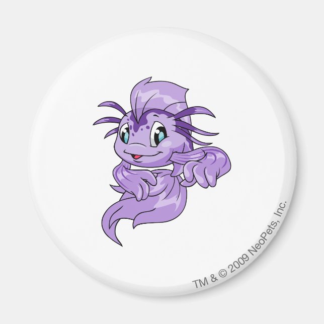 Koi Purple Magnet (Front)