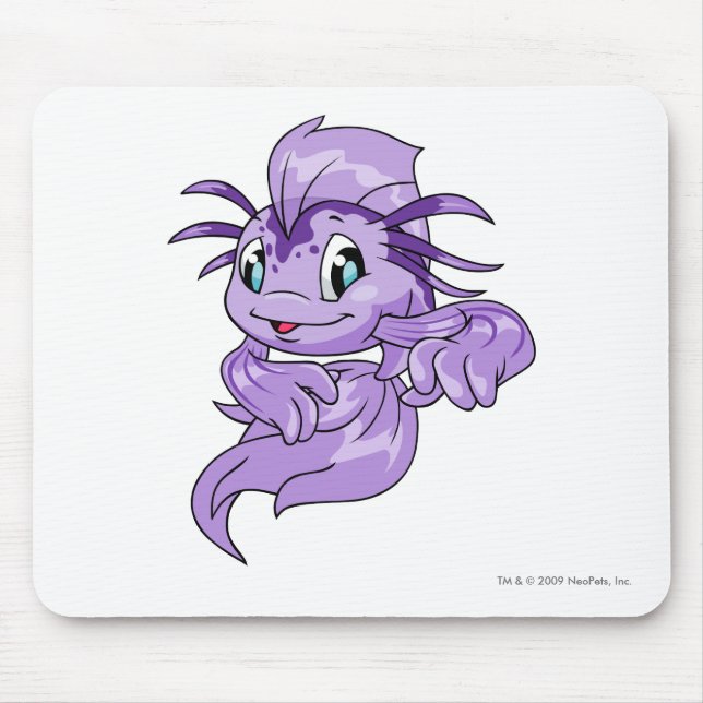 Koi Purple Mouse Mat (Front)
