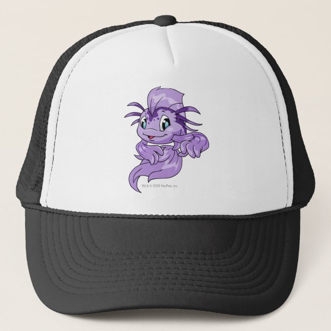 Koi Purple Trucker Hat (Front)