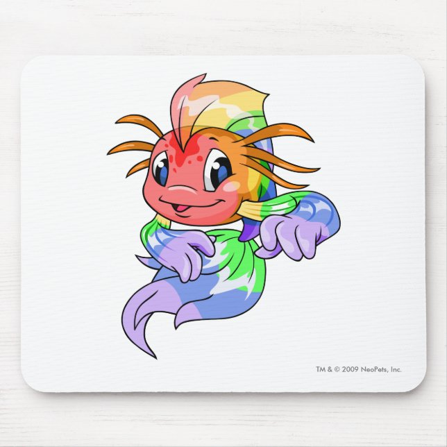 Koi Rainbow Mouse Mat (Front)