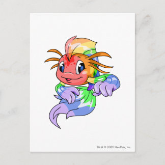 Koi Rainbow Postcard