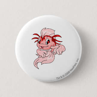 Koi Red 6 Cm Round Badge