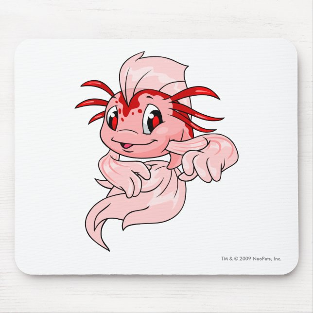 Koi Red Mouse Mat (Front)