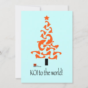 KOI to the world Christmas party  Invitation
