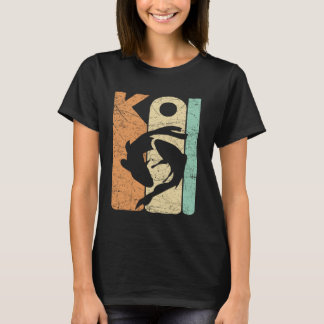Koi Vintage Japanese Koi Carp Fish Retro Nishikigo T-Shirt