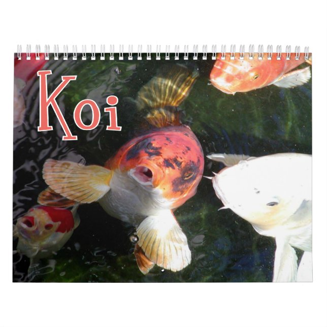 Koi Wall Calendar (Cover)