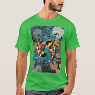 Koi Watergarden Poster T-Shirt