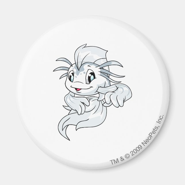 Koi White Magnet (Front)