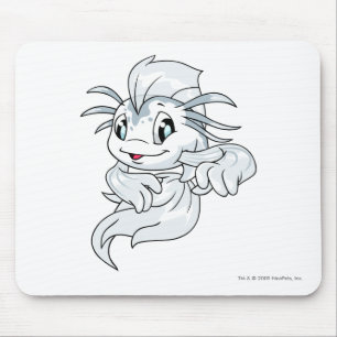 Koi White Mouse Mat