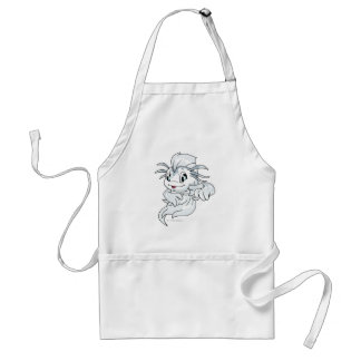 Koi White Standard Apron