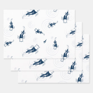 Koi - wrapping paper sheet